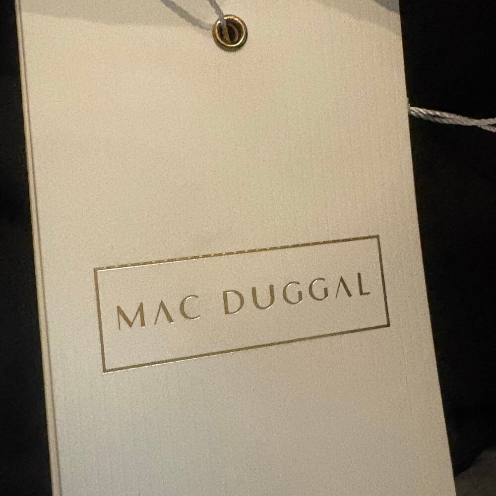 NWT Mac Duggal Black Cutout Gown‎ Sleeveless Size 20W - Picture 6 of 8